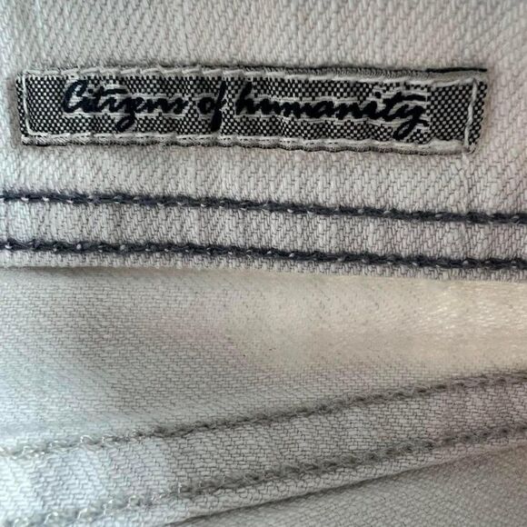 Citizens of Humanity Ava #142 Whitewash Jeans Size 28 - Picture 6 of 11